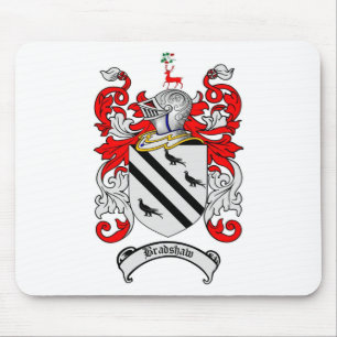MOUSEPAD CRISTA DA FAMÍLIA DE BRADSHAW - BRASÃO DE BRADSH