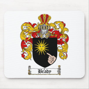 MOUSEPAD CRISTA DA FAMÍLIA DE BRADY - BRASÃO DE BRADY