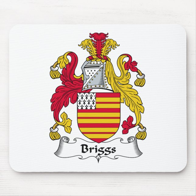 Mousepad Crista da família de Briggs (Frente)