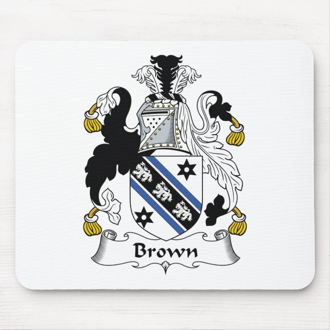 Mousepad Crista da família de Brown (Frente)