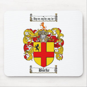 MOUSEPAD CRISTA DA FAMÍLIA DE BURKE - BRASÃO DE BURKE