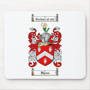 MOUSEPAD CRISTA DA FAMÍLIA DE BYRNE - BRASÃO DE BYRNE