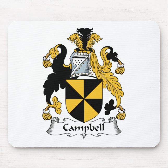 Mousepad Crista da família de Campbell (Frente)