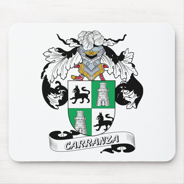 Mousepad Crista da família de Carranza (Frente)