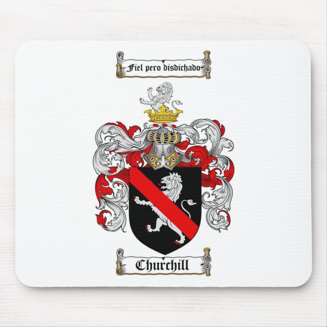 MOUSEPAD CRISTA DA FAMÍLIA DE CHURCHILL - BRASÃO DE (Frente)