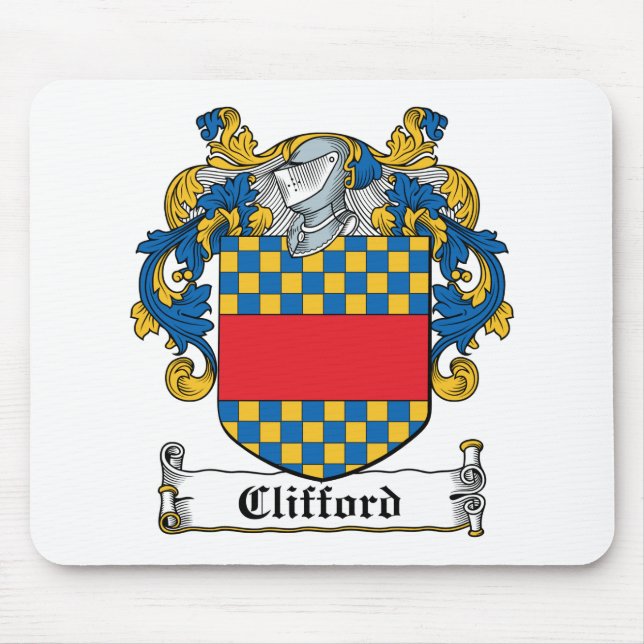 Mousepad Crista da família de Clifford (Frente)