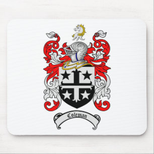 MOUSEPAD CRISTA DA FAMÍLIA DE COLEMAN - BRASÃO DE COLEMAN