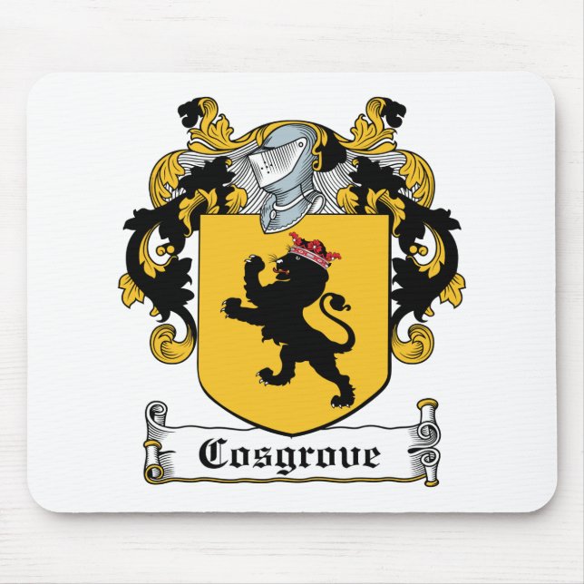 Mousepad Crista da família de Cosgrove (Frente)