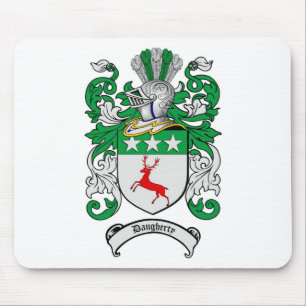 MOUSEPAD CRISTA DA FAMÍLIA DE DAUGHERTY - BRASÃO DE