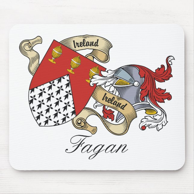 Mousepad Crista da família de Fagan (Frente)
