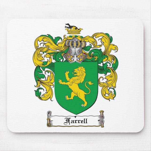 MOUSEPAD CRISTA DA FAMÍLIA DE FARRELL - BRASÃO DE FARRELL (Frente)