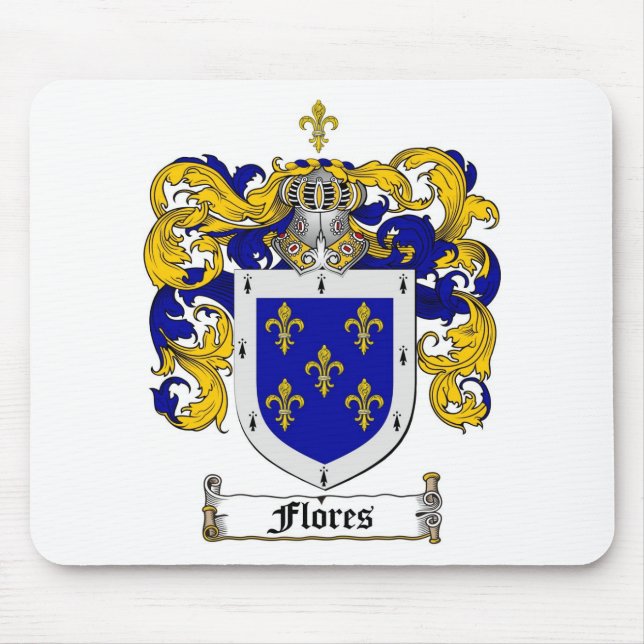 MOUSEPAD CRISTA DA FAMÍLIA DE FLORES - BRASÃO DE FLORES (Frente)