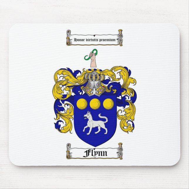 MOUSEPAD CRISTA DA FAMÍLIA DE FLYNN - BRASÃO DE FLYNN (Frente)