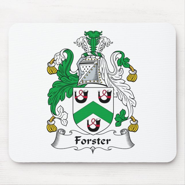 Mousepad Crista da família de Forster (Frente)