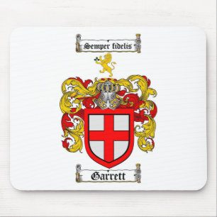MOUSEPAD CRISTA DA FAMÍLIA DE GARRETT - BRASÃO DE GARRETT