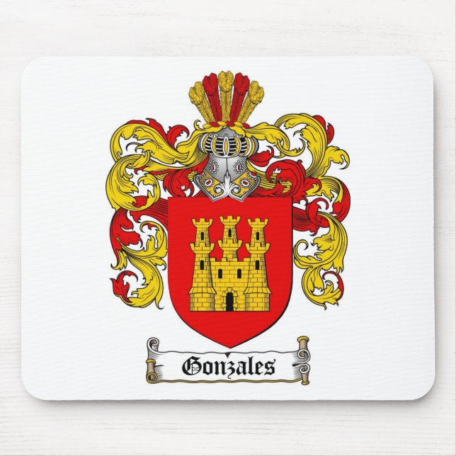 MOUSEPAD CRISTA DA FAMÍLIA DE GONZALES - BRASÃO DE GONZALES (Frente)