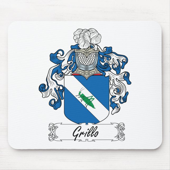 Mousepad Crista da família de Grillo (Frente)