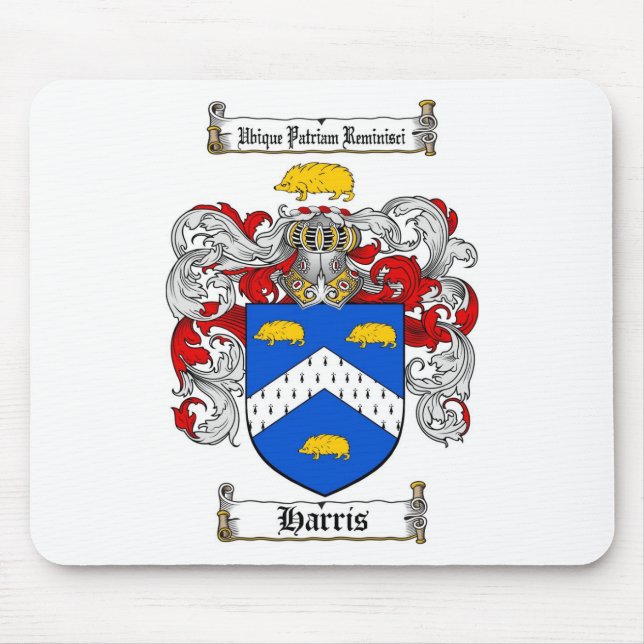 MOUSEPAD CRISTA DA FAMÍLIA DE HARRIS - BRASÃO DE HARRIS (Frente)