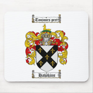 MOUSEPAD CRISTA DA FAMÍLIA DE HAWKINS - BRASÃO DE HAWKINS