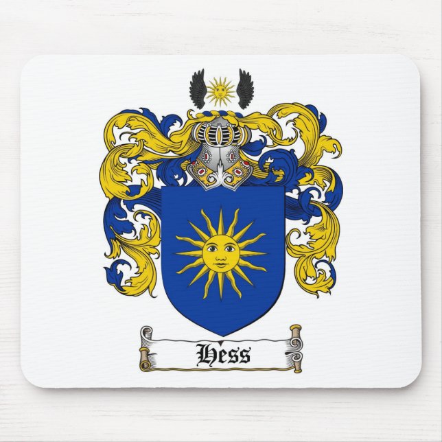 MOUSEPAD CRISTA DA FAMÍLIA DE HESS - BRASÃO DE HESS (Frente)