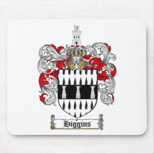 MOUSEPAD CRISTA DA FAMÍLIA DE HIGGINS - BRASÃO DE HIGGINS