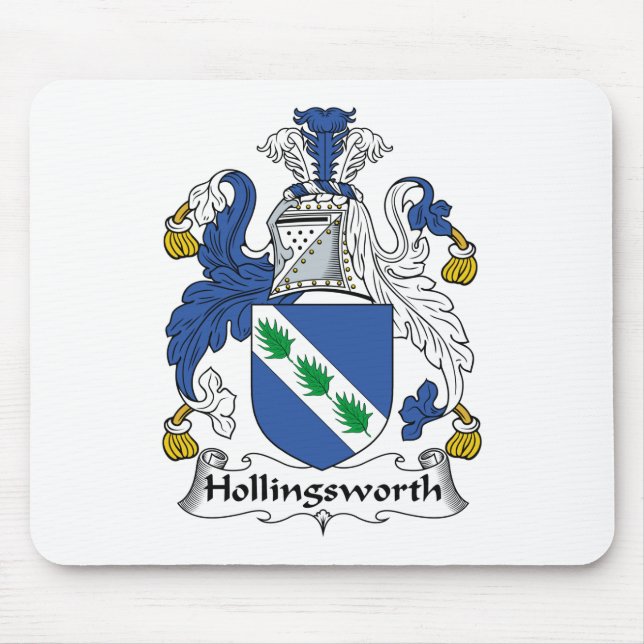 Mousepad Crista da família de Hollingsworth (Frente)