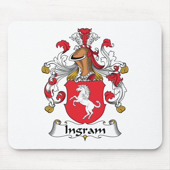 Mousepad Crista da família de Ingram (Frente)