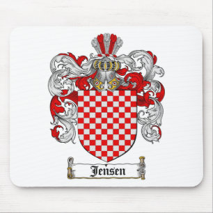 MOUSEPAD CRISTA DA FAMÍLIA DE JENSEN - BRASÃO DE JENSEN