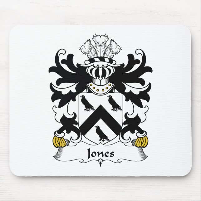Mousepad Crista da família de Jones (Frente)