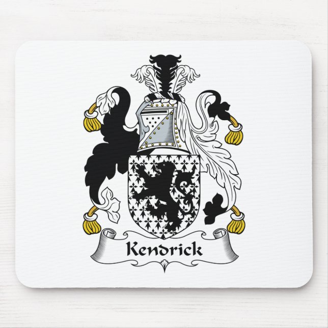 Mousepad Crista da família de Kendrick (Frente)