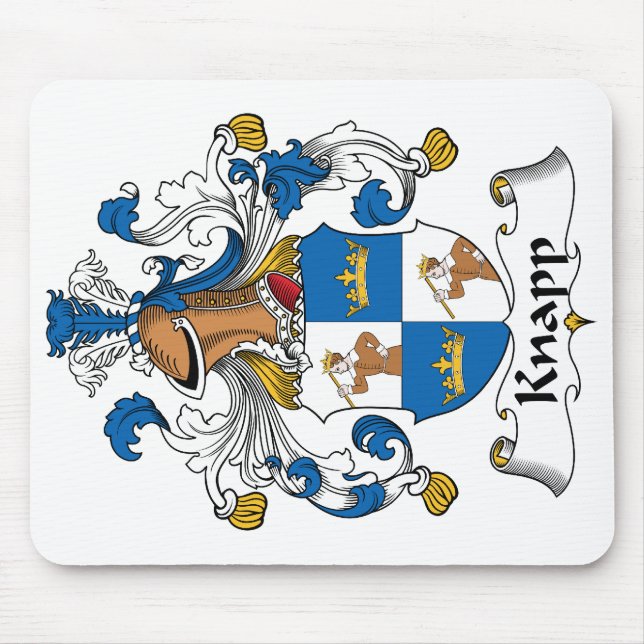 Mousepad Crista da família de Knapp (Frente)