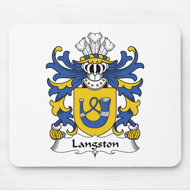 Mousepad Crista da família de Langston (Frente)