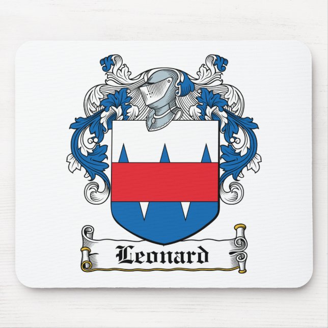 Mousepad Crista da família de Leonard (Frente)