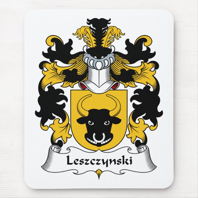 Mousepad Crista da família de Leszczynski (Frente)