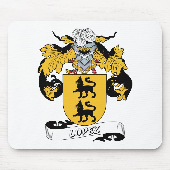 Mousepad Crista da família de López (Frente)