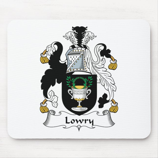 Mousepad Crista da família de Lowry (Frente)