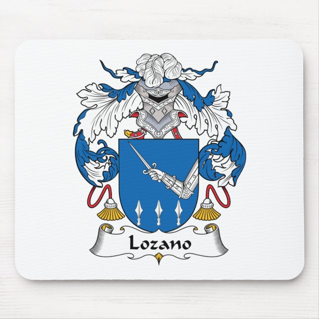 Mousepad Crista da família de Lozano (Frente)