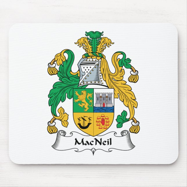 Mousepad Crista da família de MacNeil (Frente)