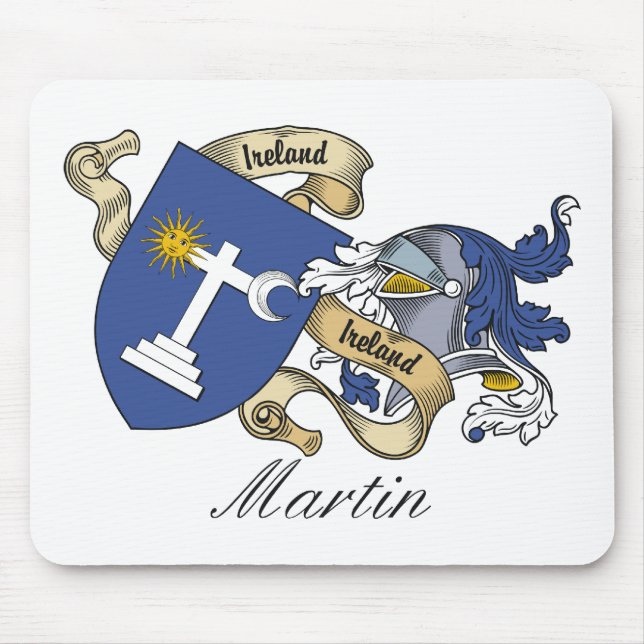Mousepad Crista da família de Martin (Frente)