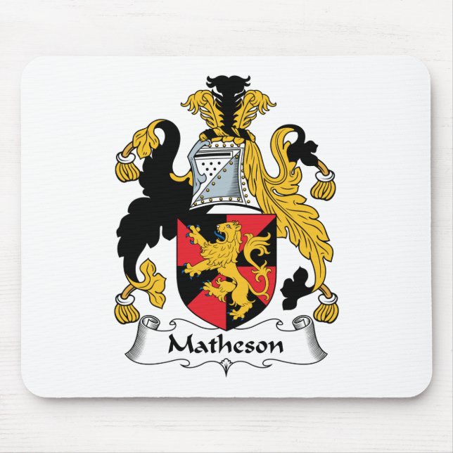 Mousepad Crista da família de Matheson (Frente)