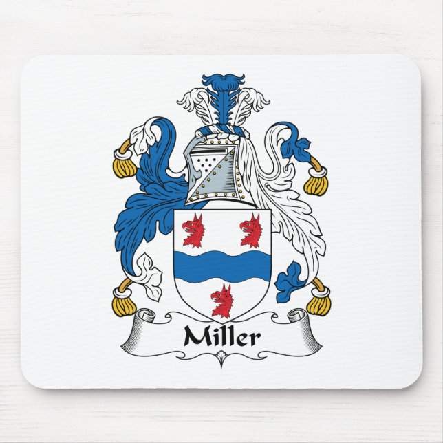 Mousepad Crista da família de Miller (Frente)