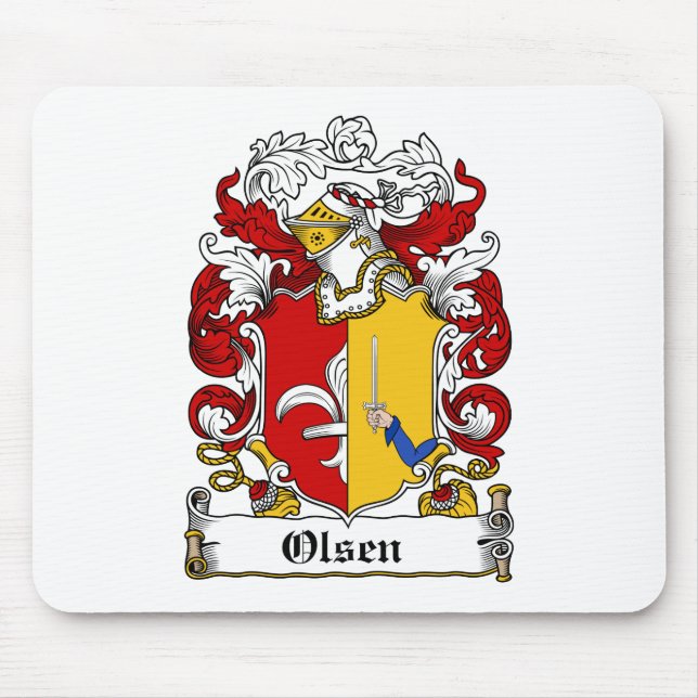 Mousepad Crista da família de Olsen (Frente)