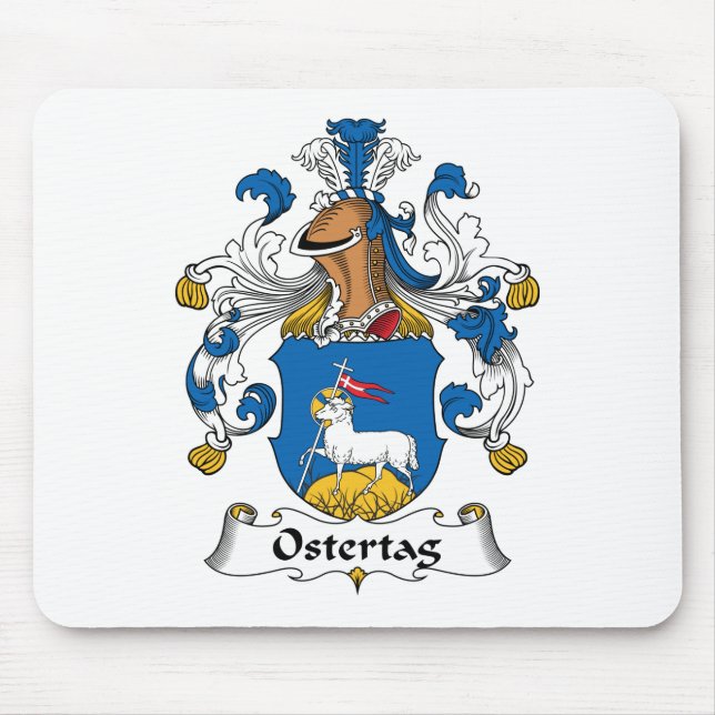 Mousepad Crista da família de Ostertag (Frente)
