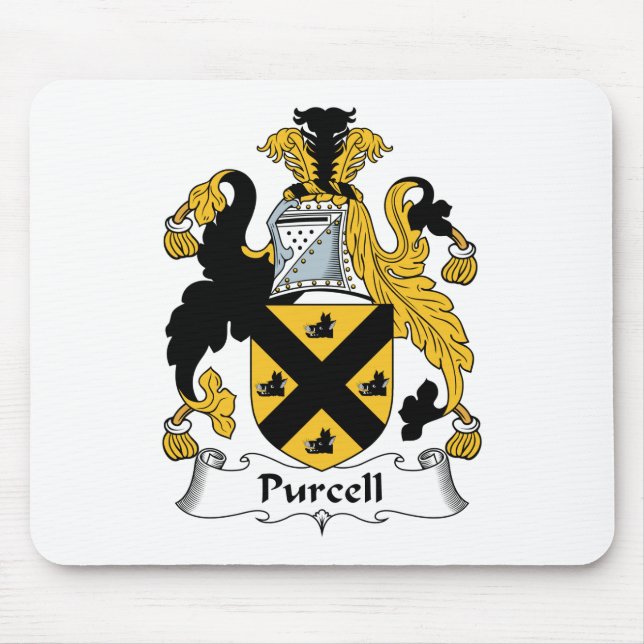 Mousepad Crista da família de Purcell (Frente)