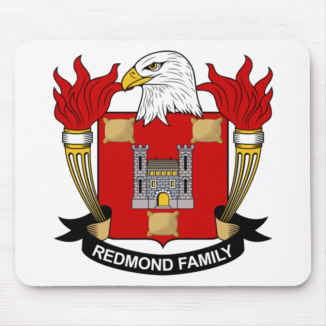 Mousepad Crista da família de Redmond (Frente)