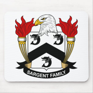Mousepad Crista da família de Sargent