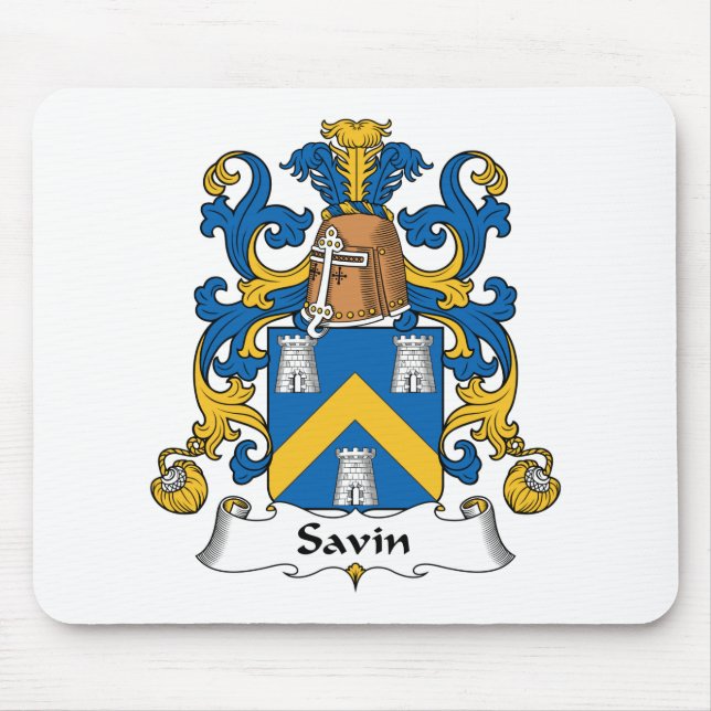 Mousepad Crista da família de Savin (Frente)