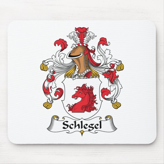 Mousepad Crista da família de Schlegel (Frente)