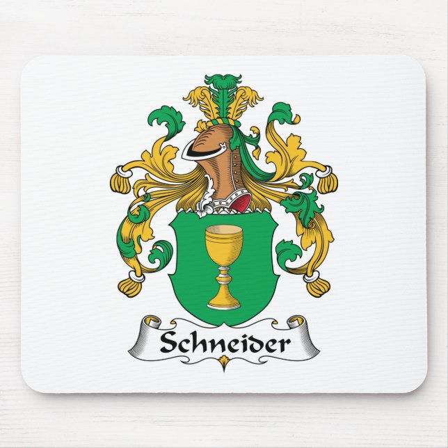 Mousepad Crista da família de Schneider (Frente)