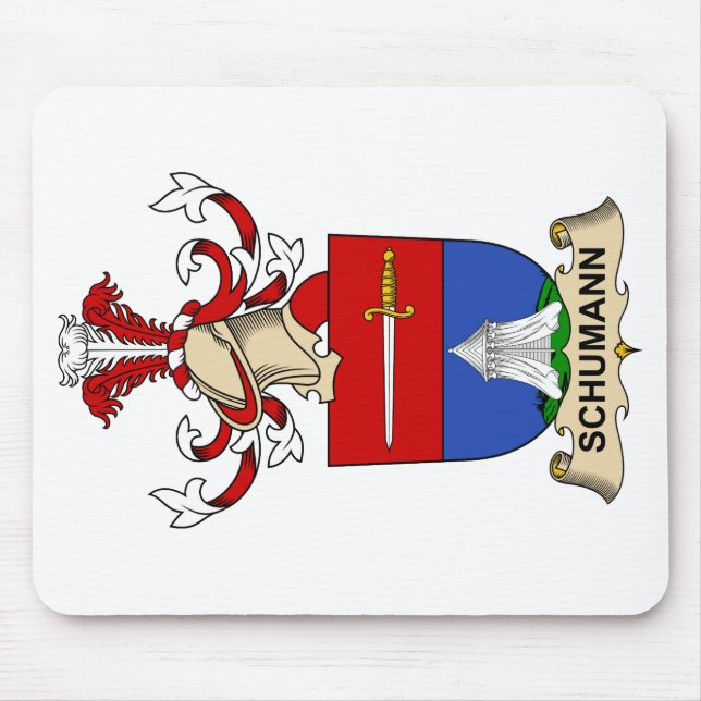 Mousepad Crista da família de Schumann (Frente)
